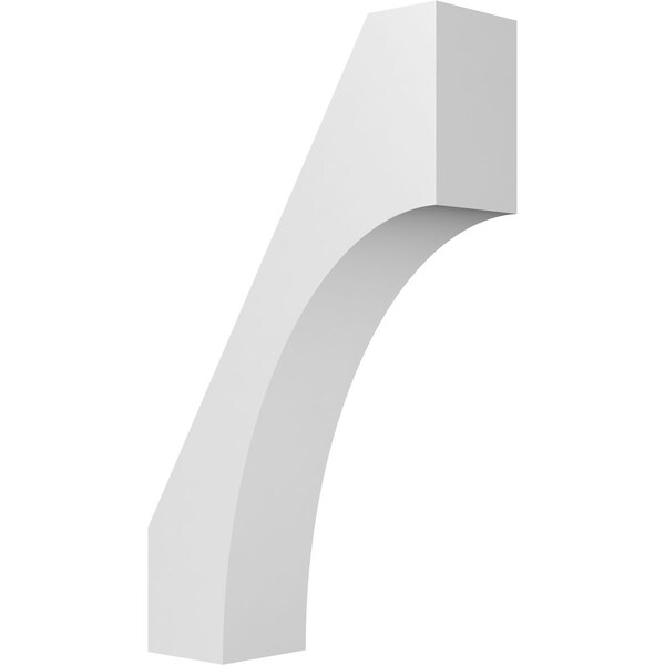 Ekena Millwork 6-in. W x 18-in. D x 30-in. H Westlake Architectural Grade PVC Knee Brace BRCP06X18X30WTL - main